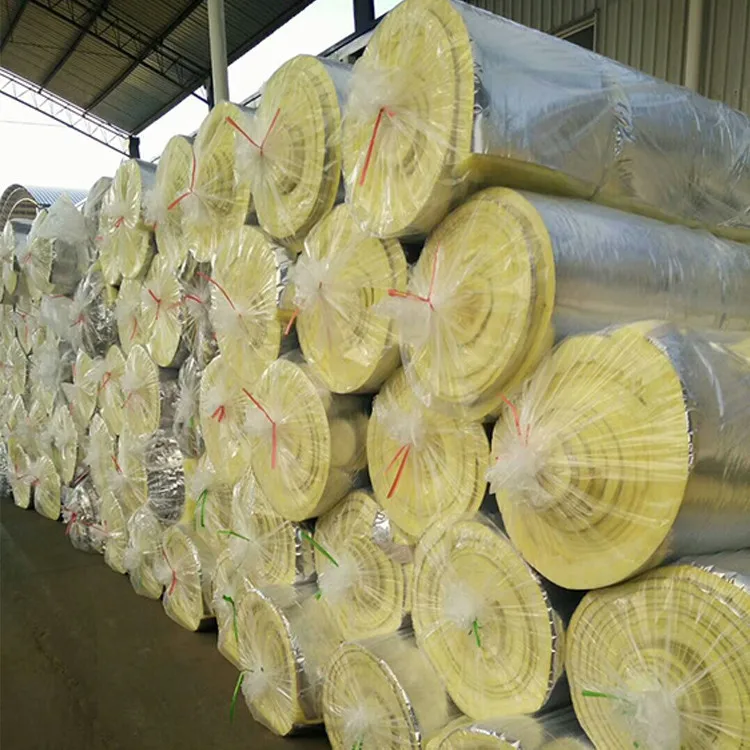 High density best price roof material glass wool 100mm thickness glass wool insulation