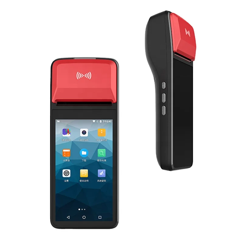 Manufacturer Supplier Mobile 5 Inch Touch Screen Android 3G Wifi Smart Pos Terminal