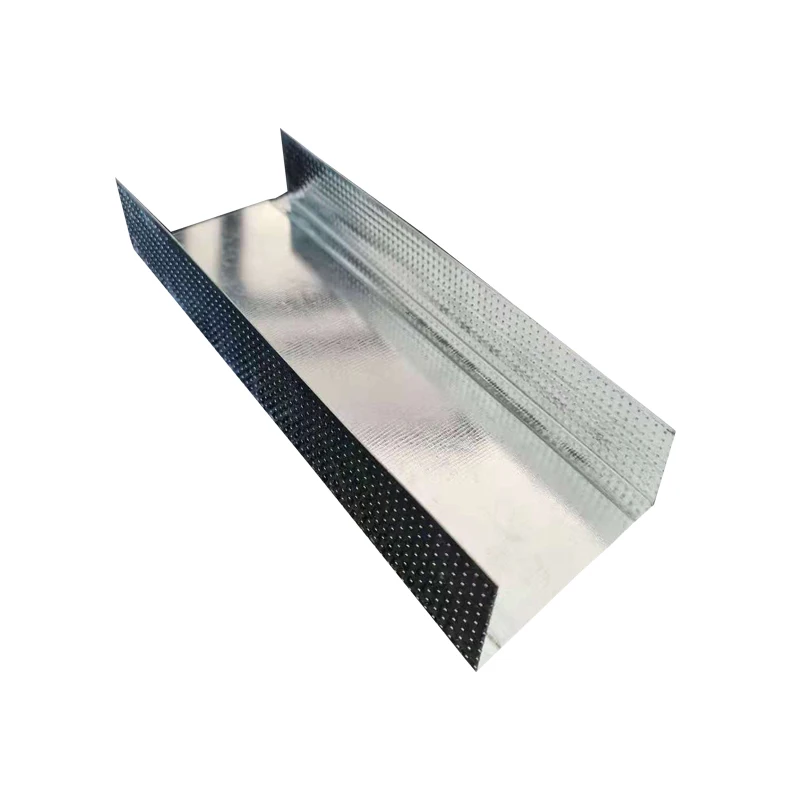 2022 new type hot dipped galvanized metal studs track for drywall partition