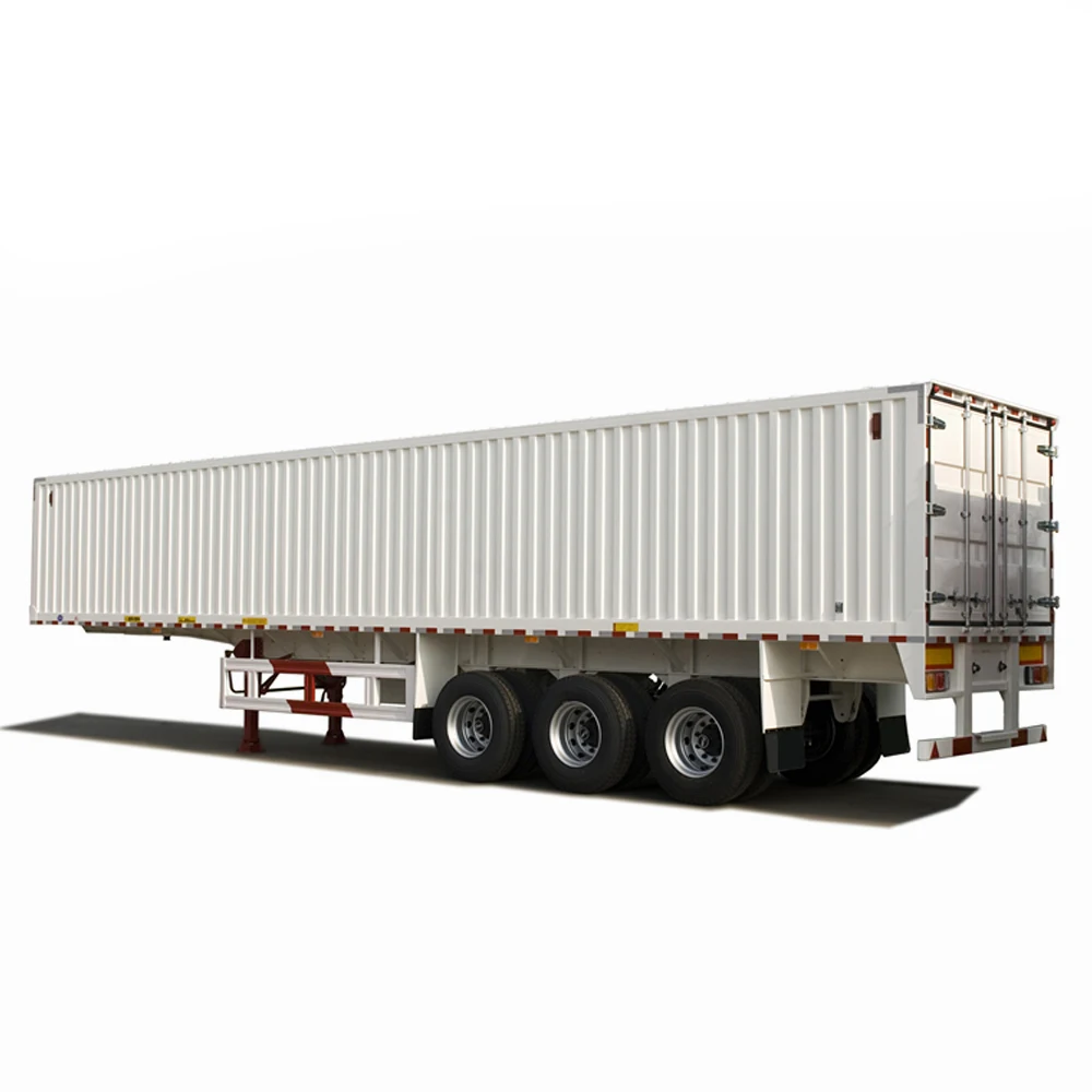 manufacture good price box trailer ship tables brand new waterproof trailer cargo semi