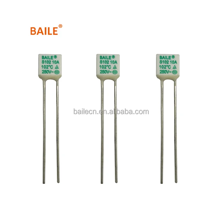 BAILE YSTP Series high quality lightning protect thermal fuse link for switch 130c 2a 250v