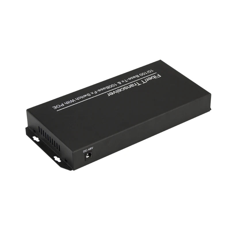 OEM 8 порт 100 м POE волоконно-оптический коммутатор + 1