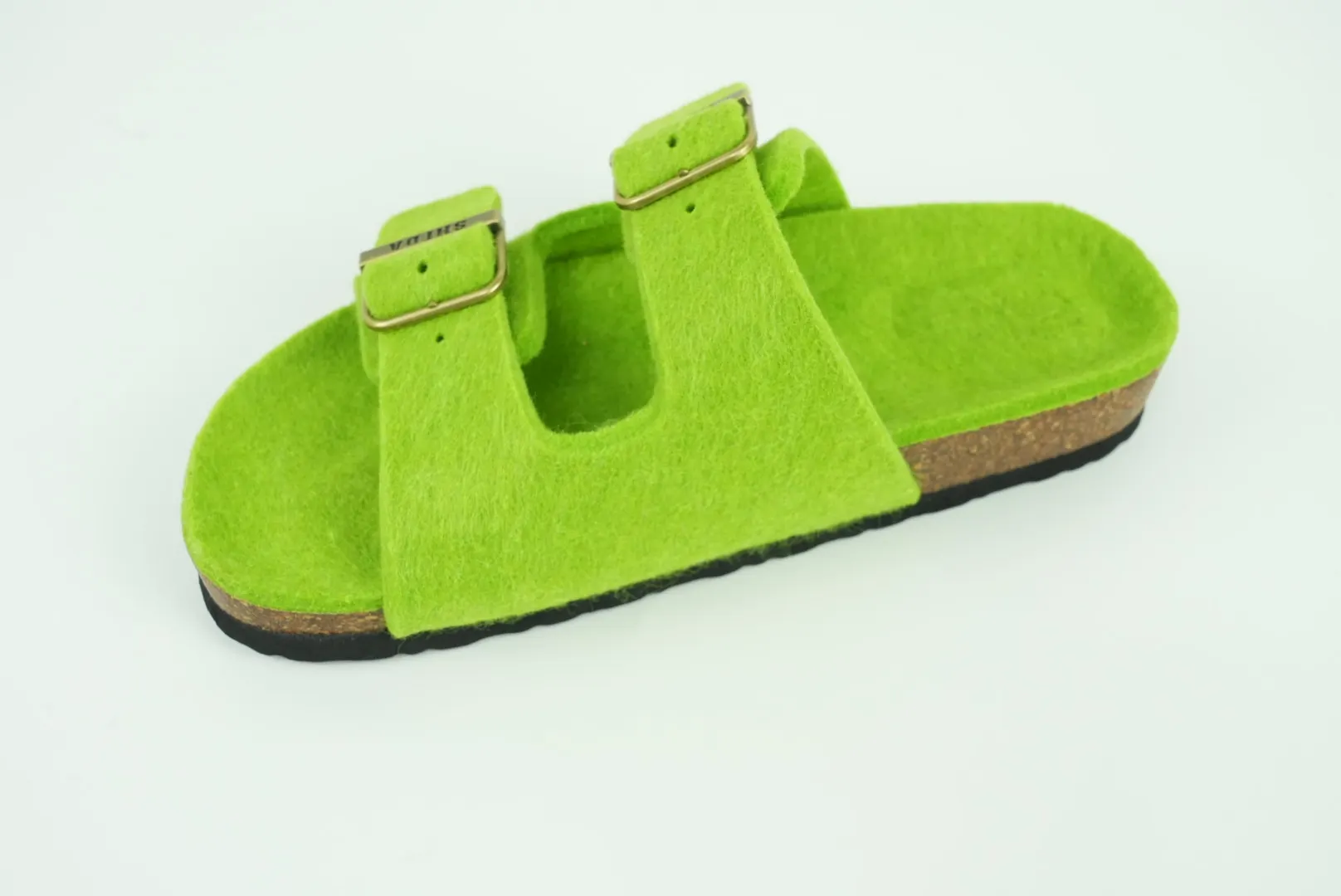 NEW women and  girls spring  summer outside wear flip-flops Flat eva soft beach slippers felt material sandals