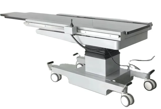 Medical Hospital Operating Table for Imaging Interventional Surgery Angiography Carbon Fiber Electric C-arm