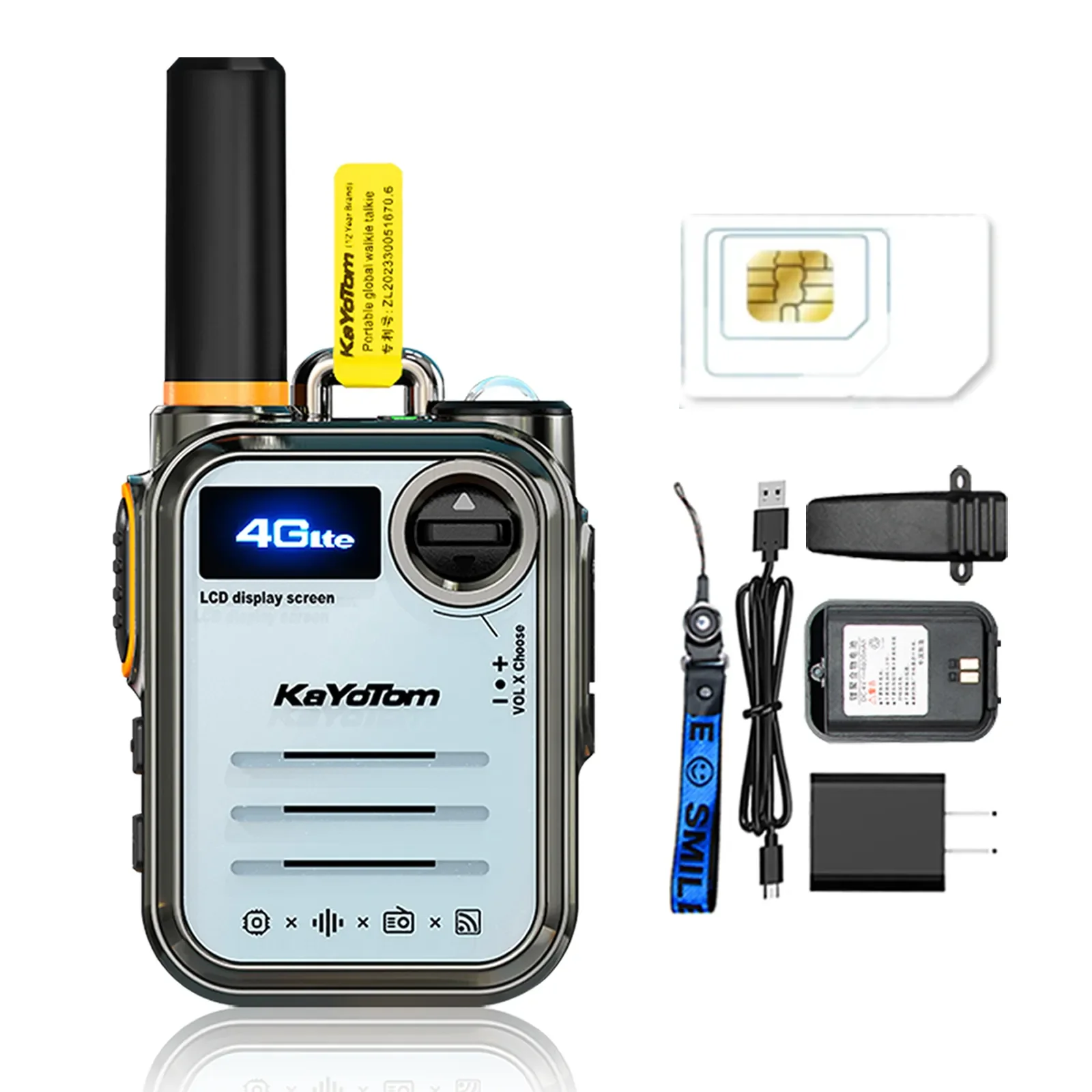 MSTAR M22 Sim Card 4g Gsm Network Radio Wifi Blue Tooth Transceiver Long Range Woki Toki Zello Ptt Walkie Talkie