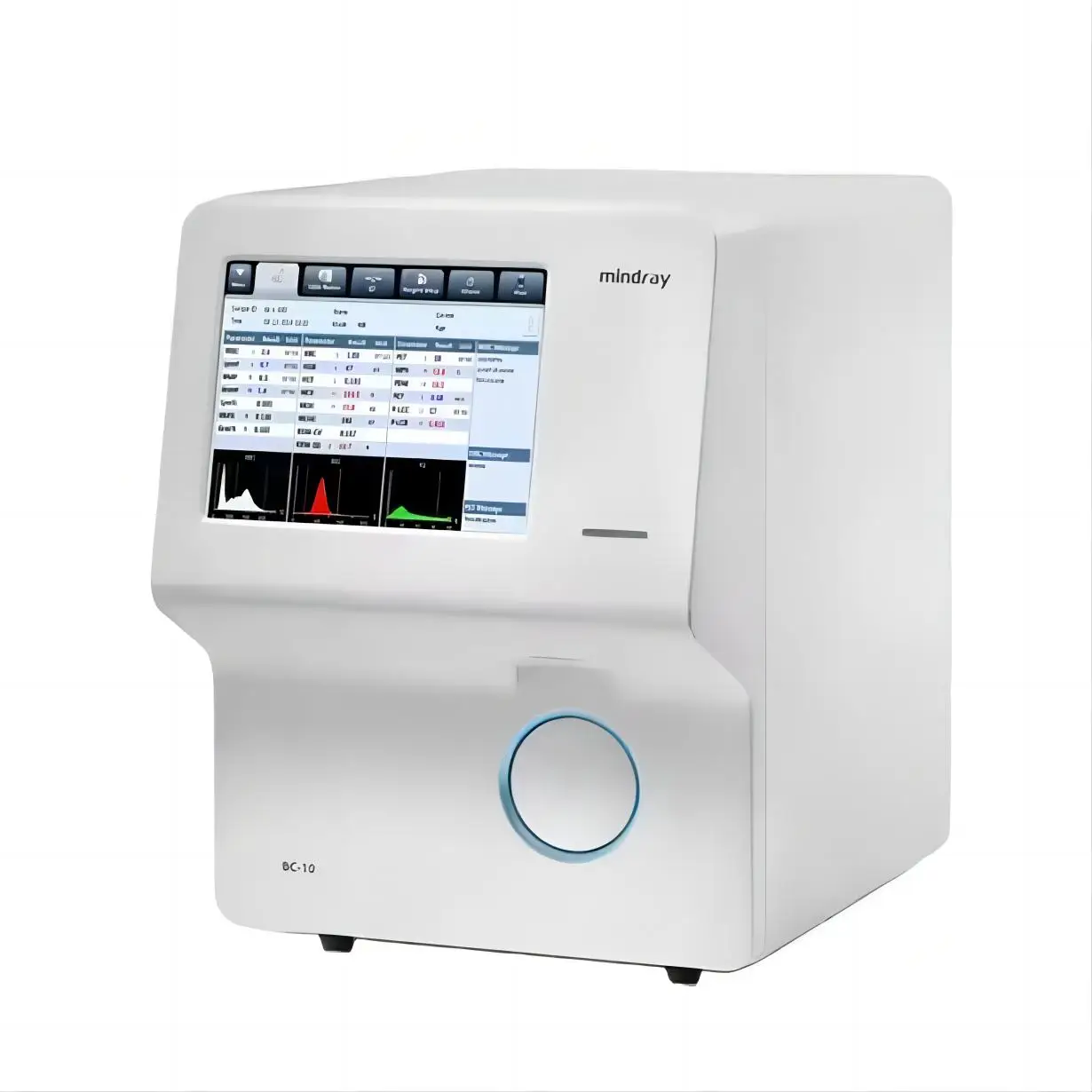 Mindray hematology analyzer bc-10 clinical laboratory equipment  bc 10 3 part blood auto hematology analyzer for human