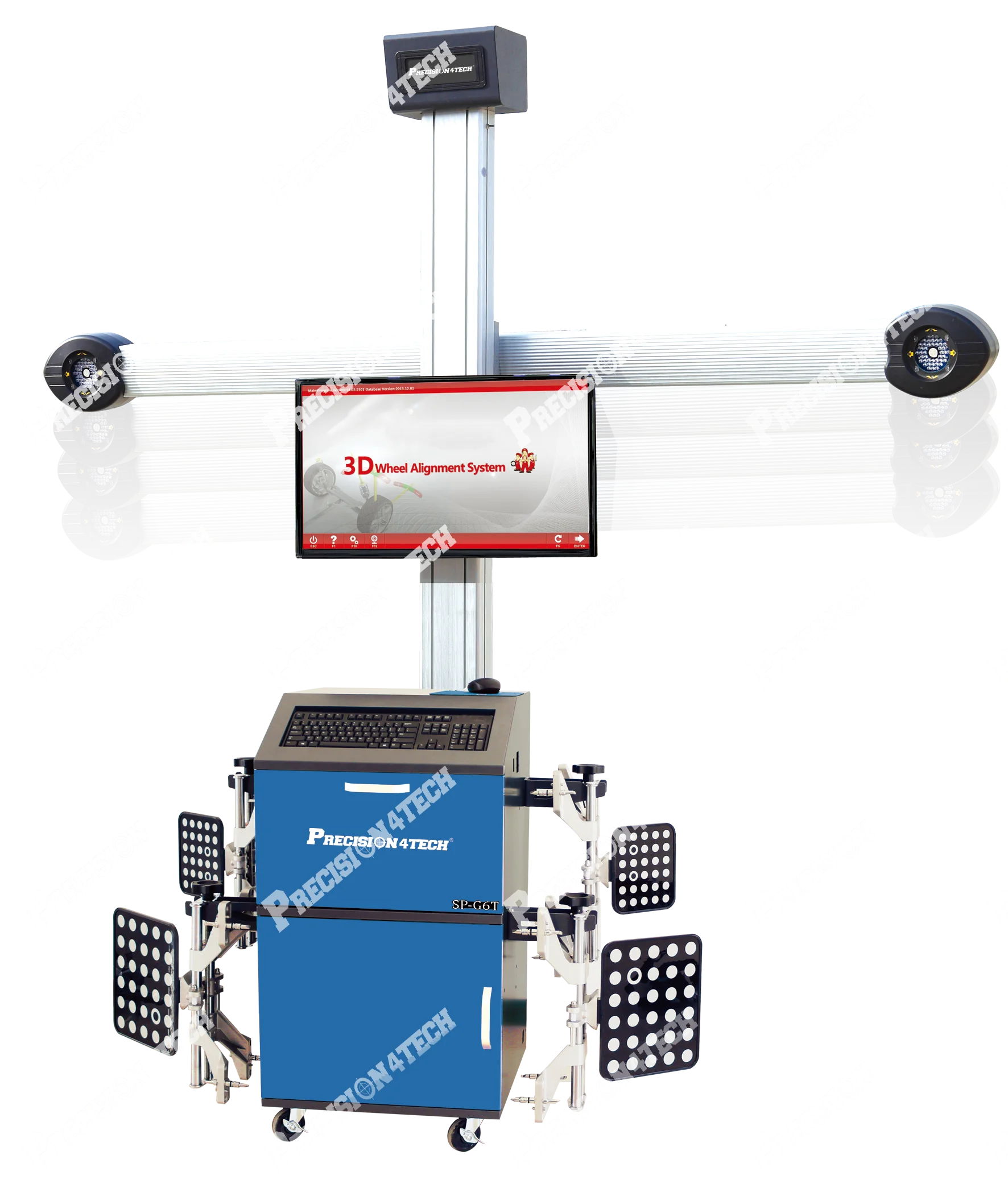 PREISION4TECH  3D wheel alignment equipment/full automatic wheel alignment machine