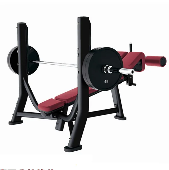 Commercial Decline Bench of Gym Equipment Incline Press Bench