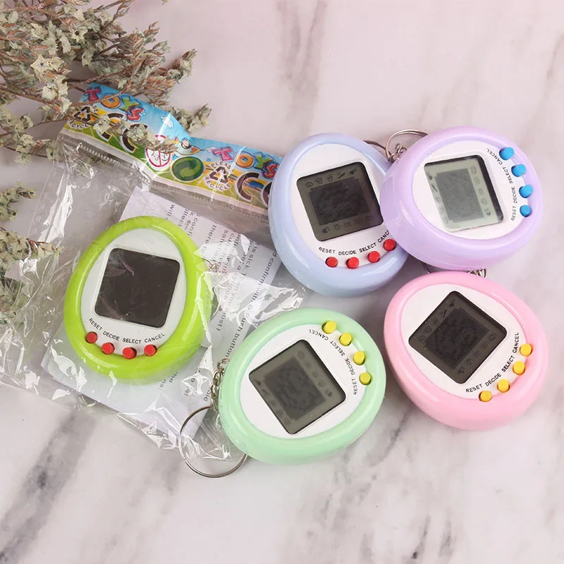 Tamagochi электронные игрушки для домашних животных 90-е ностальгические 49 в одном виртуальный кибер игрушка Забавный тамагочи