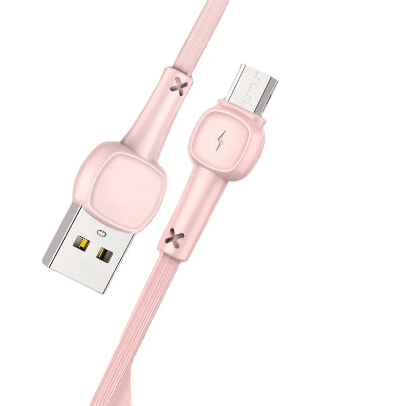 Vnew best selling colors  2A fast Charging and data USB cable male to male for Micro/ 8pin/Type-C