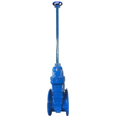 2024 150LB Cast Steel WCB Worm Gear Extension Rod Flange Gate Valve for Power Plant
