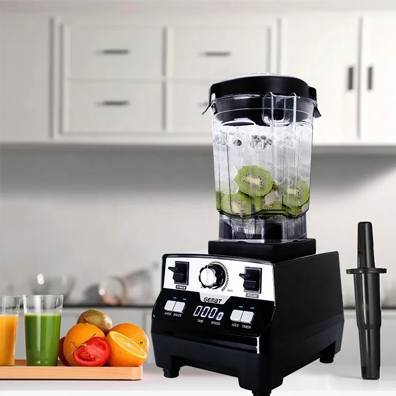 Прямая продажа с завода сверхмощный блендер мощностью 2 л 3000 Вт устройство для приготовления смузи цифровая машина