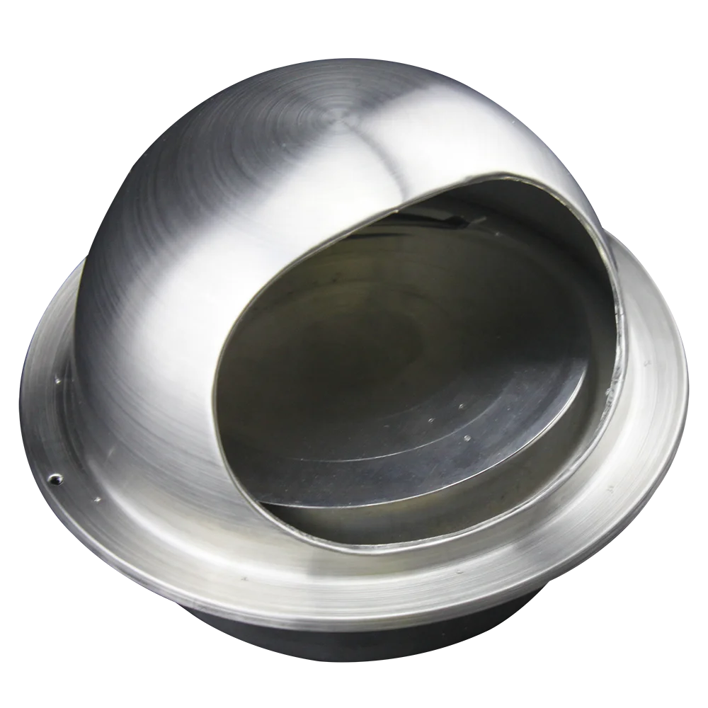 HVAC stainless steel cowl vents round exhaust air diffuser dryer vent dryer vent