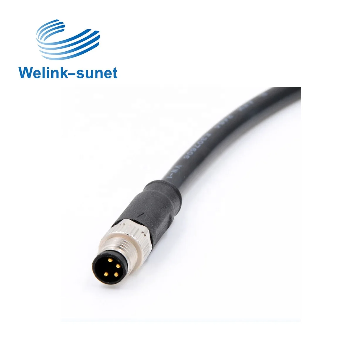 Fountain 8P Rear Panel Mount wire harness with MIDDLE Waterproof connector