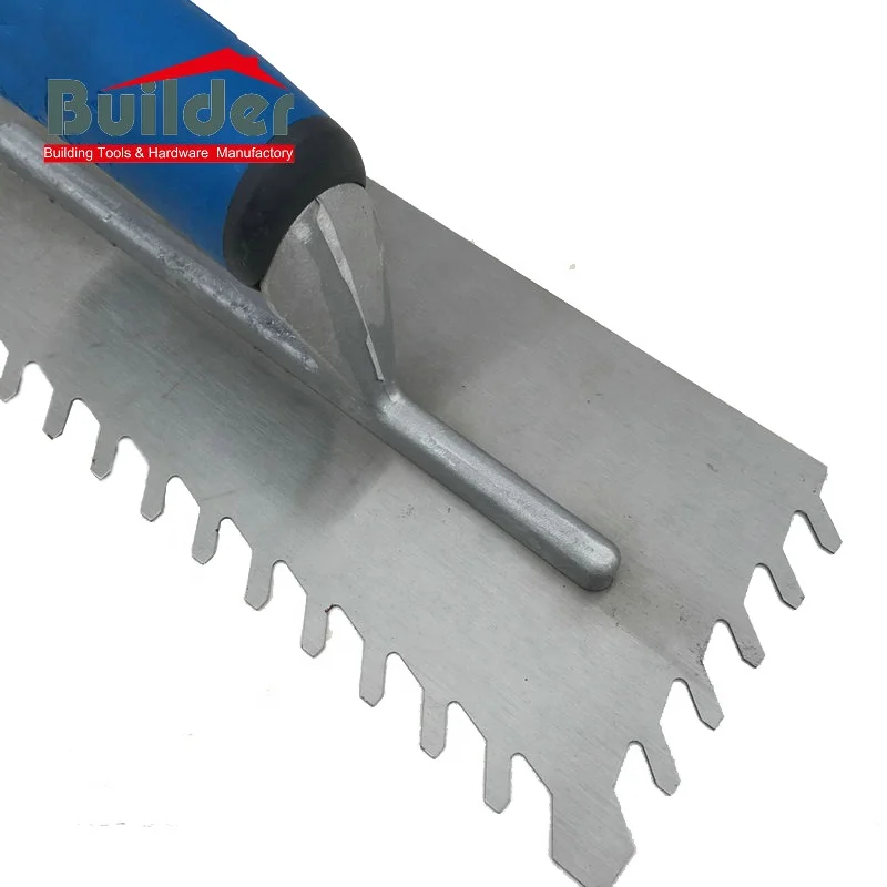 Flooring & Tiling Adhesive Spreader U-shape Notched Trowel