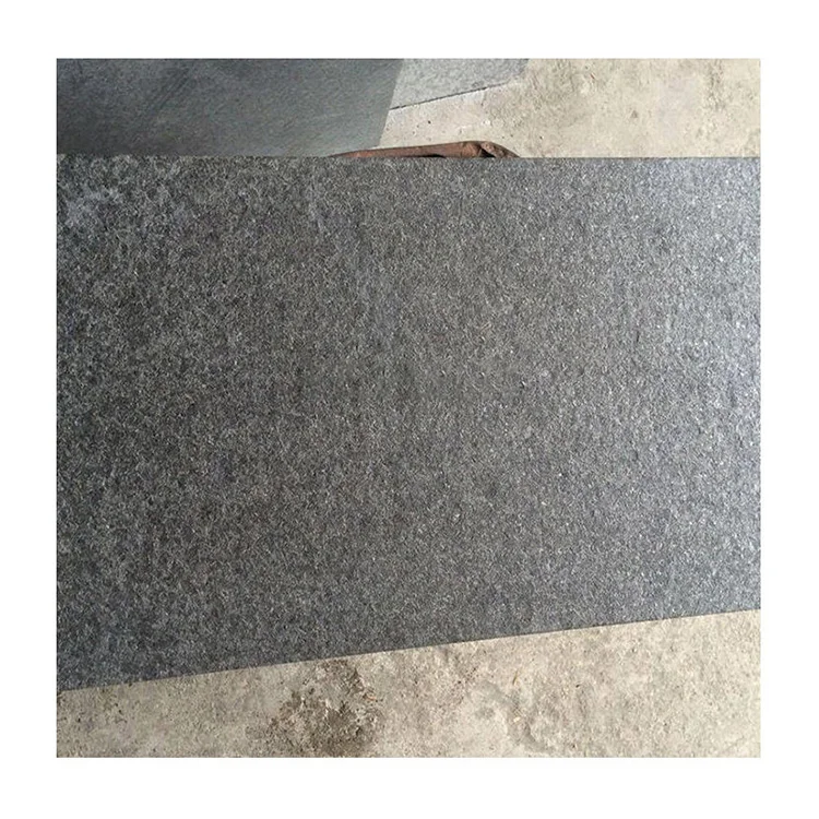 Flamed Dark Grey Granite Swimming Pool Edge Coping Stone