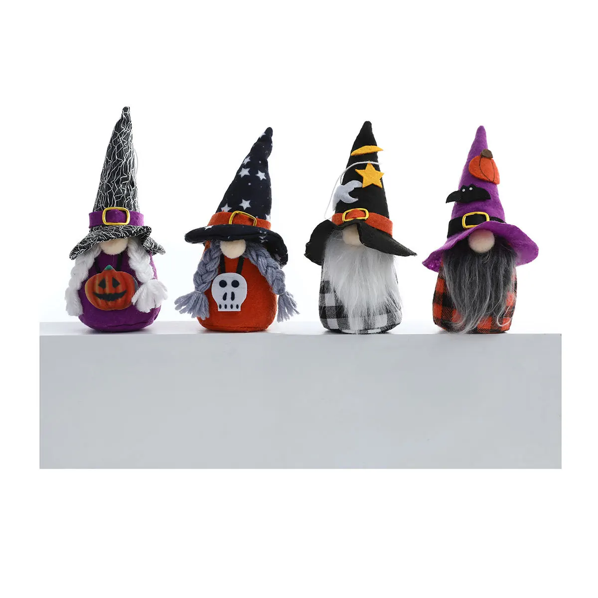New Cross-border Halloween Arrangement Props Doll Doll Pendant Decorations Halloween Witch Doll Ornaments