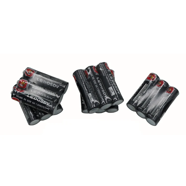 Dry Battery 1.5V AA for Remote Control Electronic Toys Primary Nonrechargeable Zinc Manganese Carbon