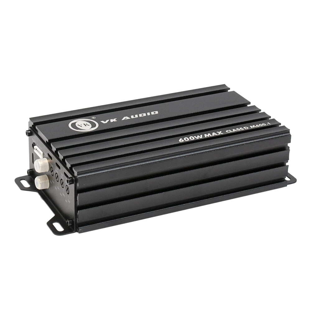 12V 1 ch class D mono block digital car power 600W amplifier music powerful car amplifiers 1 channel