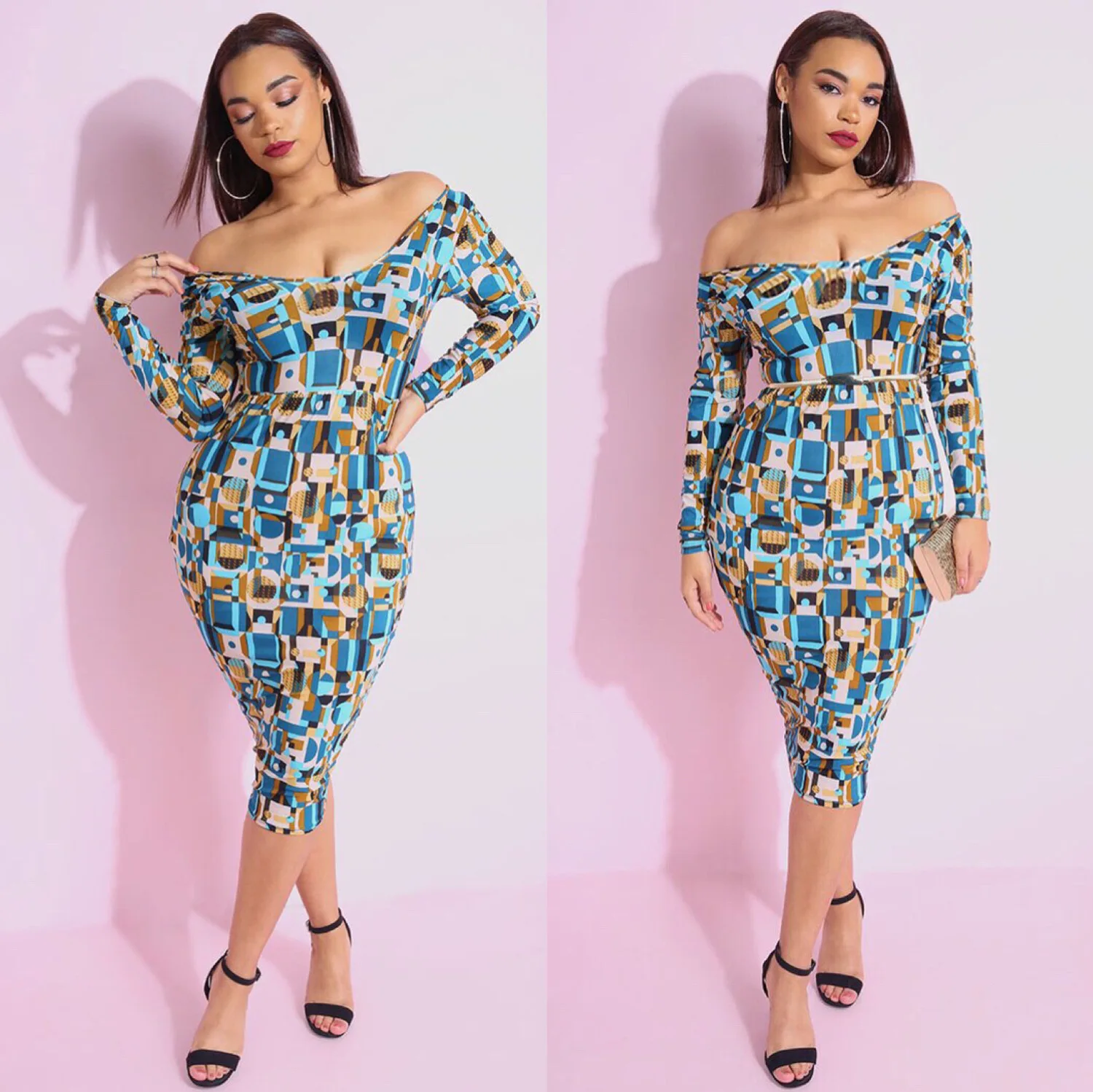 Новое поступление, женское элегантное сексуальное Повседневное платье с открытыми плечами, Клубная одежда