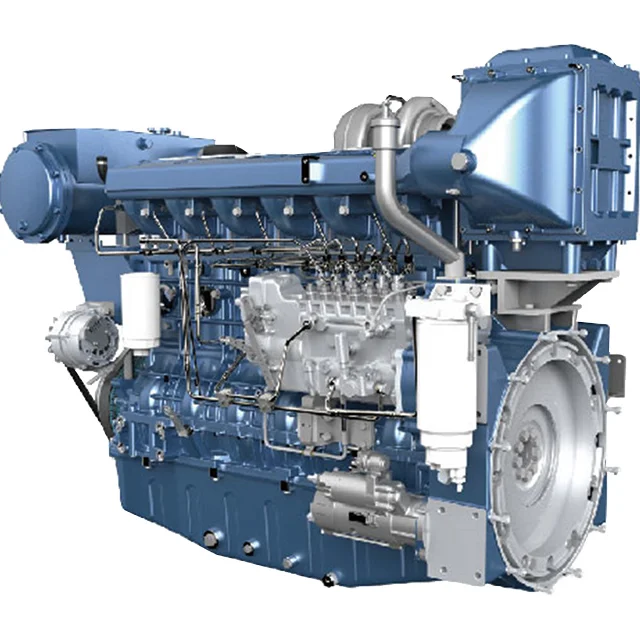 Weichai WP2.3N Water Cooled Marine Diesel Engine Customizable Mitsubishi Marine Engine