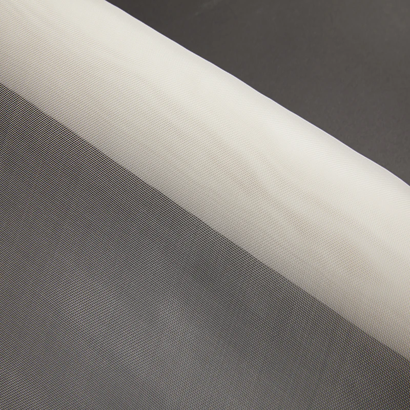 Factory Supply Hard Stiff Gauze Mesh Fabric For Wedding Dress