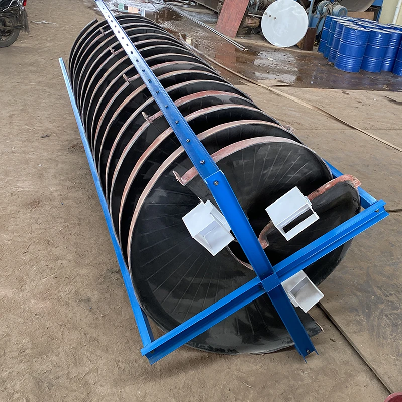 Gold Mining Spiral Concentrating Customizable Machine Spiral Separators Gravity Rotary Spiral Chute Equipment For Tin