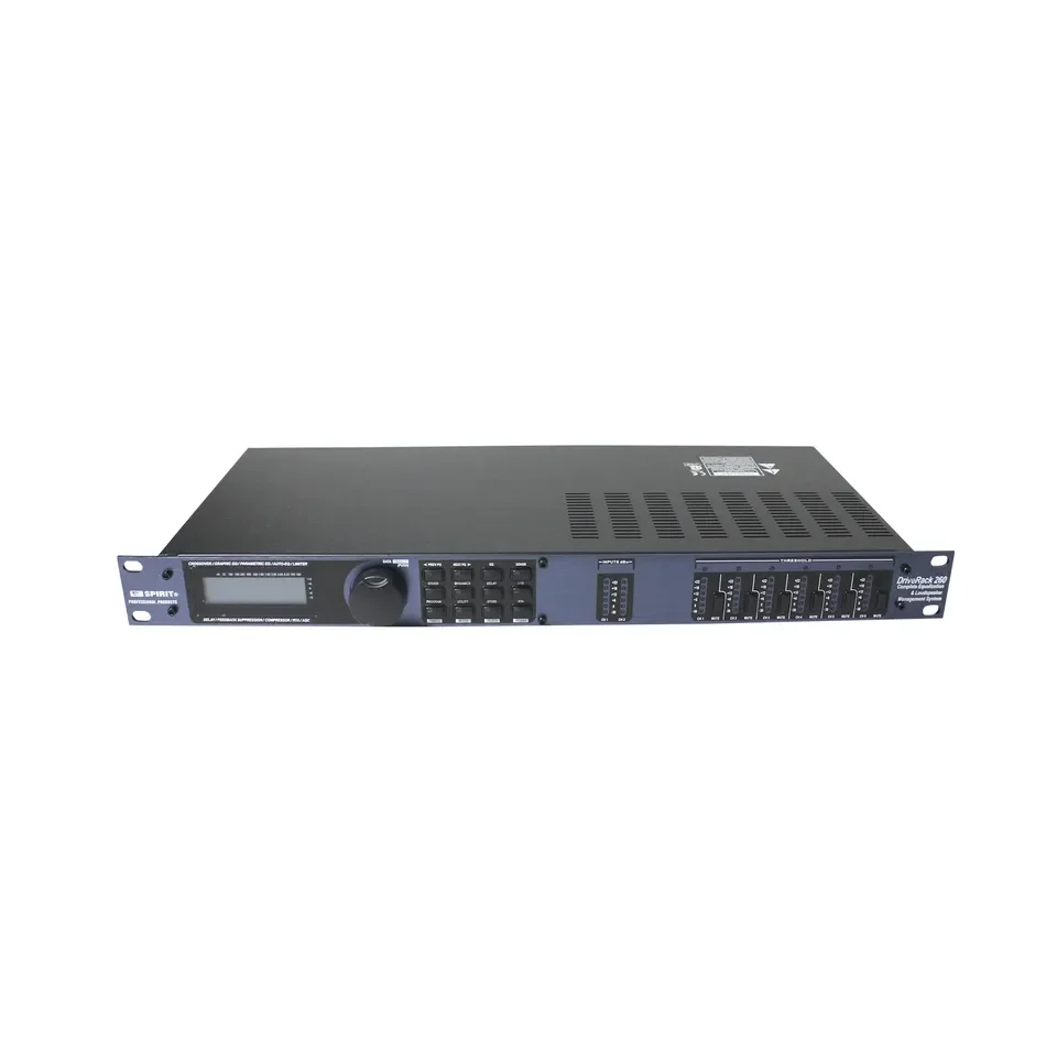 Professional Drive Rack 260 PA System Audio Processor with Auto EQ and Auto Gain Control