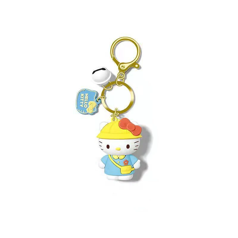 14 Years Manufacturer Keychain Professional Custom 3D Cartoon Animal PVC Keychains Factory Bag Pendant for Gifts