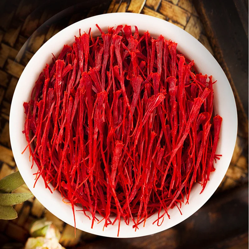 High Quality Bulk Pure Saffron Negin GXWW Processed Dried Herb in Piece Form Red AD 10 Kg Grown Like Safflower