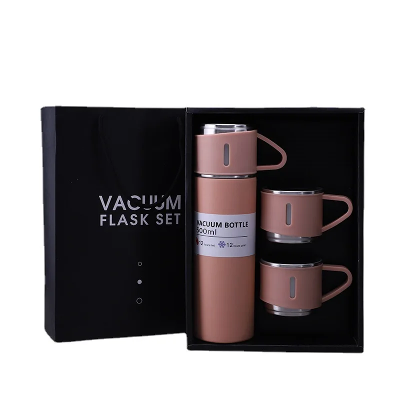 Wholesale Stainless Steel Insulated Cup with Handy Lid Factory Direct Christmas Gift Set of Straight Body Tea Cups