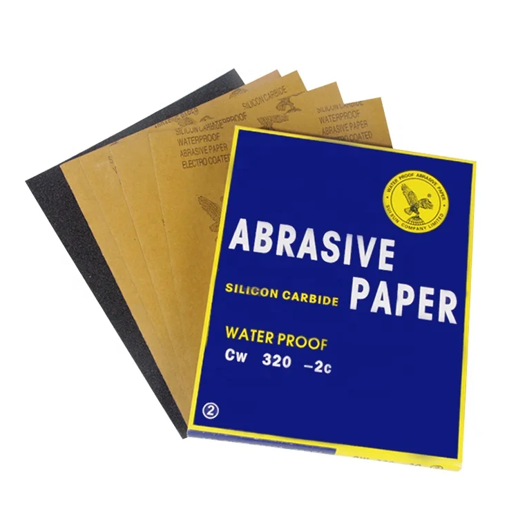 
sandpaper sheet dry or wet polishing abrasive sanding paper 