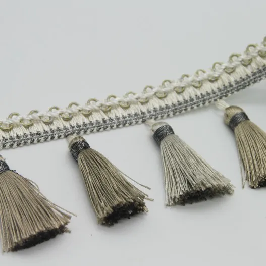 
lace ribbon tassel fringe for curtains tassel and fringe for carpets 