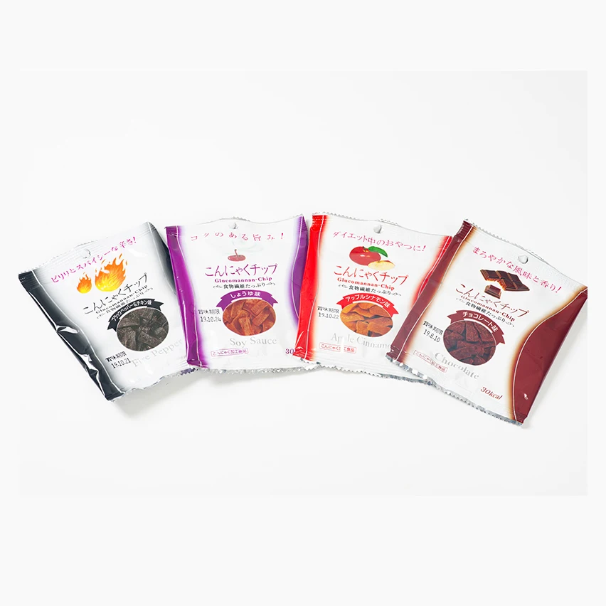 Wholesale fruit vegetable snacks ready eat dried konjac chip