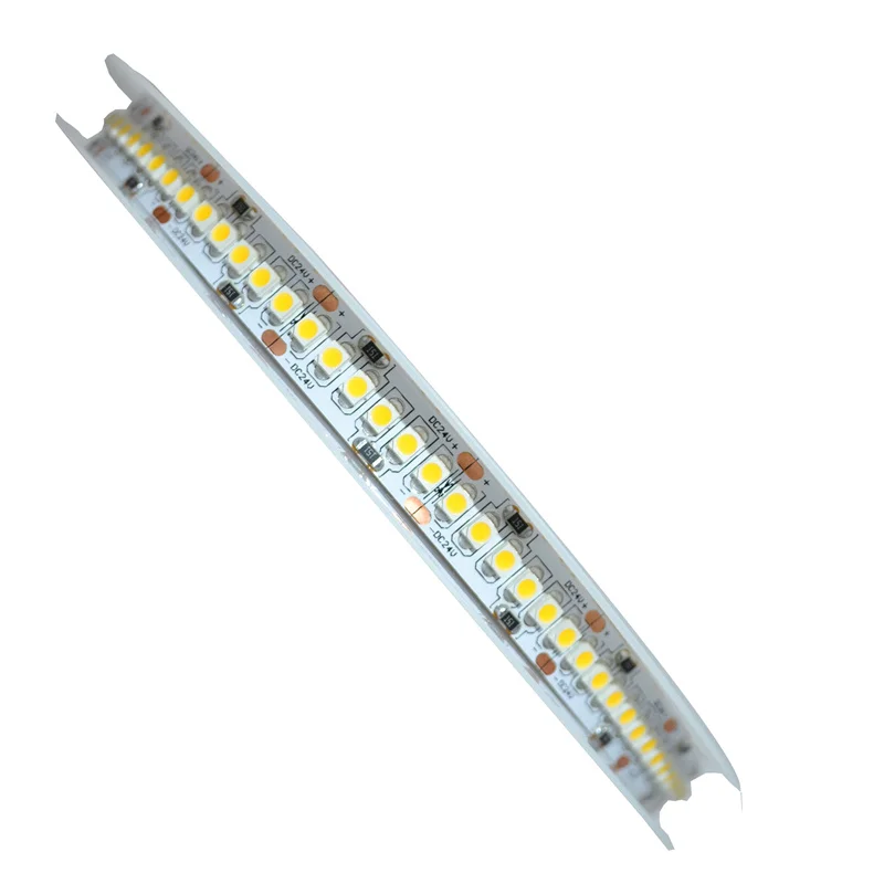 12v/24v 2835 double row 240leds/m heat resistant led strip light,220V 50M Waterproof Double Row LED strip Light Warm White