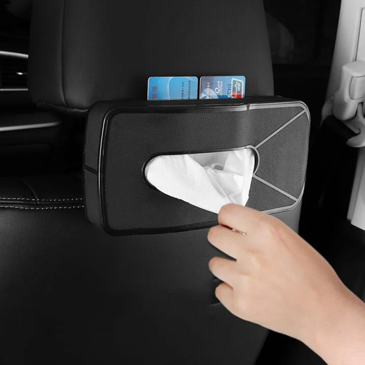
Car Visor Tissue Holder Vehicle Backseat Tissue Case Auto Dashboard Interior Decoration Organizer Manufacture Factory 