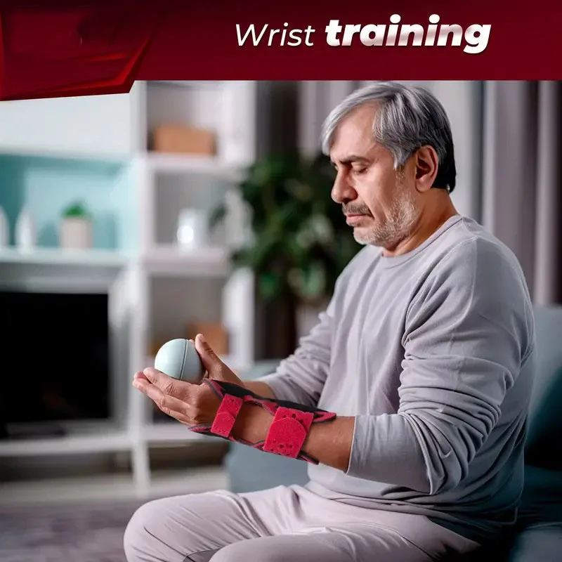 Wrist Support Brace- Fits Both Hands  3 Adjustable Aluminum Wrist Support Splint Left And Right Hand Wrist Brace