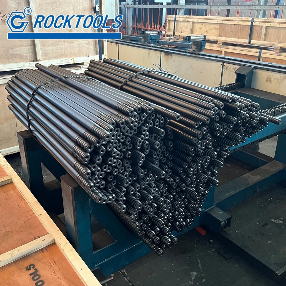 Top Hammer Speed Rods Spare Parts T38 Thread 1220mm 1830mm Extension Drill Rod for Mining Drill Rig