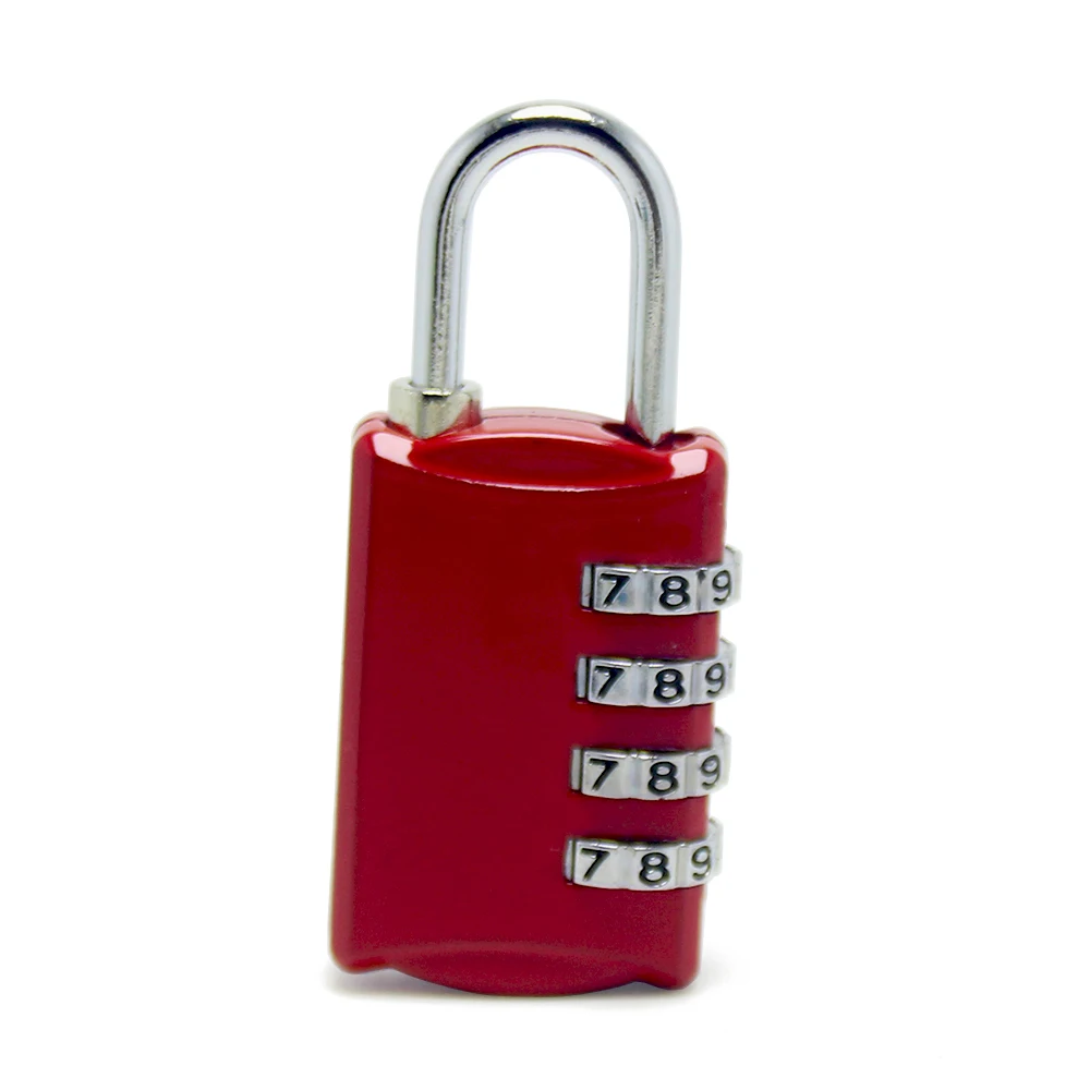 4 Digit Dial Combination Code Number Lock Luggage Travel Padlock Handbag Suitcase Number Lock For Bags Promotion Gifts Lock