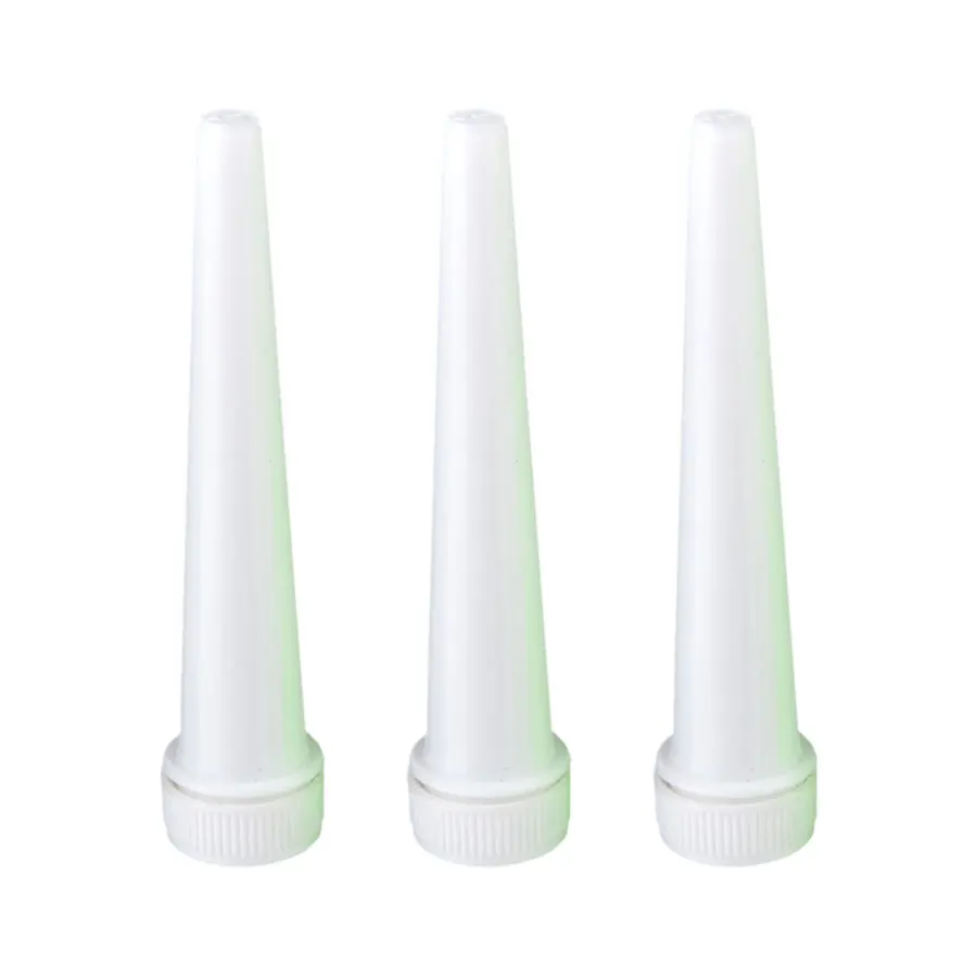 6DR 13DR 19DR 30DR 60DR Solid Color Plastic PP Sharp End herb J Tubes With  Screw Cap