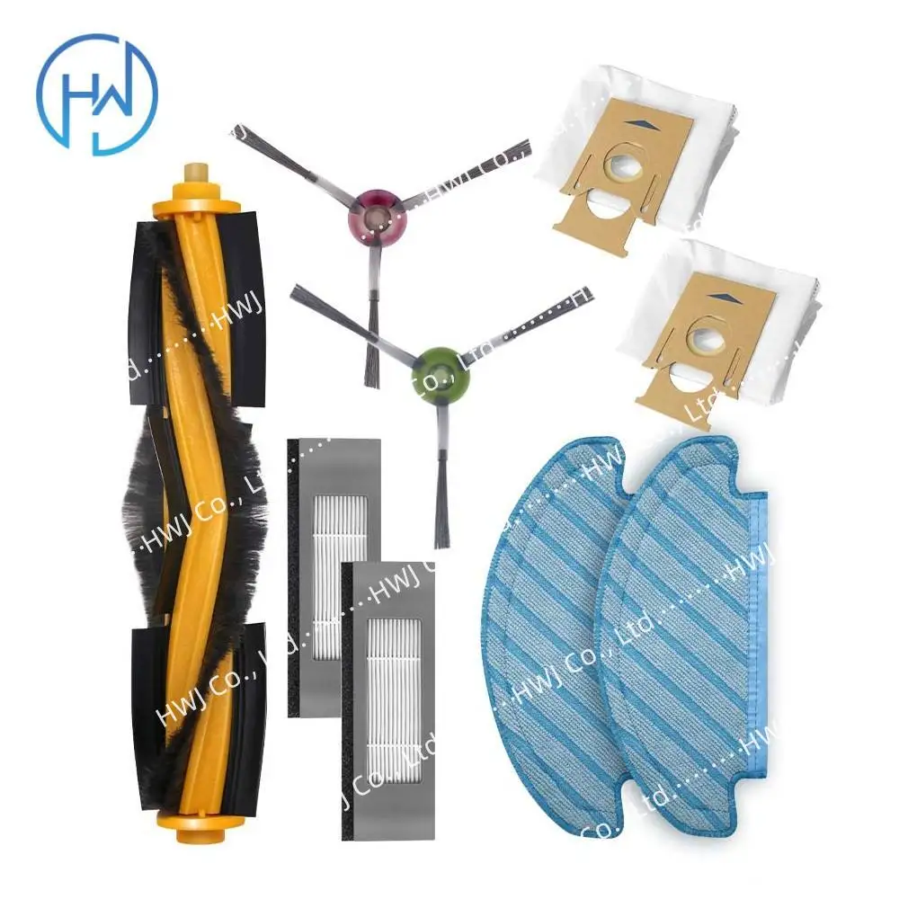 Fit For ECOVACS Deebots T8 AIVI N8 Pro N10 Plus Vacuum Cleaner New Hepa Filter Side Brush Main Brush Mop cloths Parts