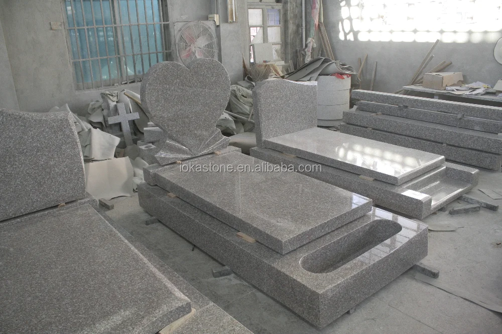 Chinese G664 Granite Tombstone