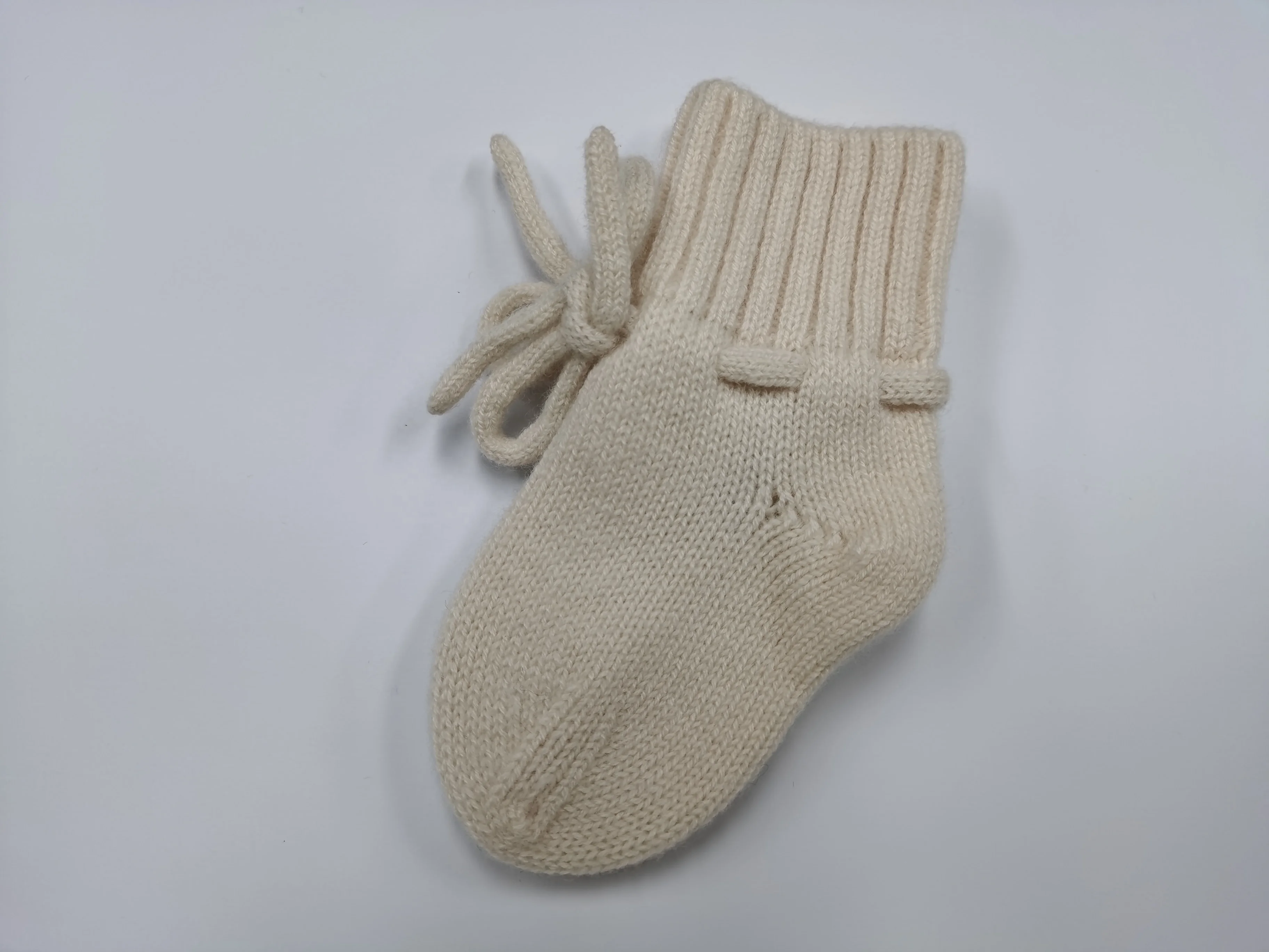 Infant newborn baby knitted merino wool shoes socks for baby 0 to 9 months