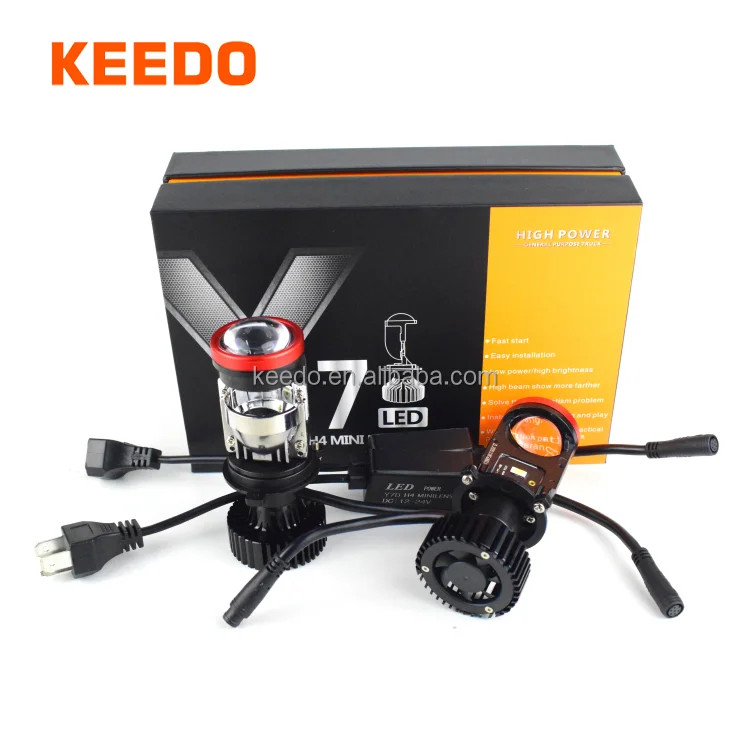 Keedo Y7D наивысшего качества 12v 24v 170w Автомобильные светодиодные лампы 34000lm Оригинальный новая модель Авто H4 двойной свет светодиодные фары