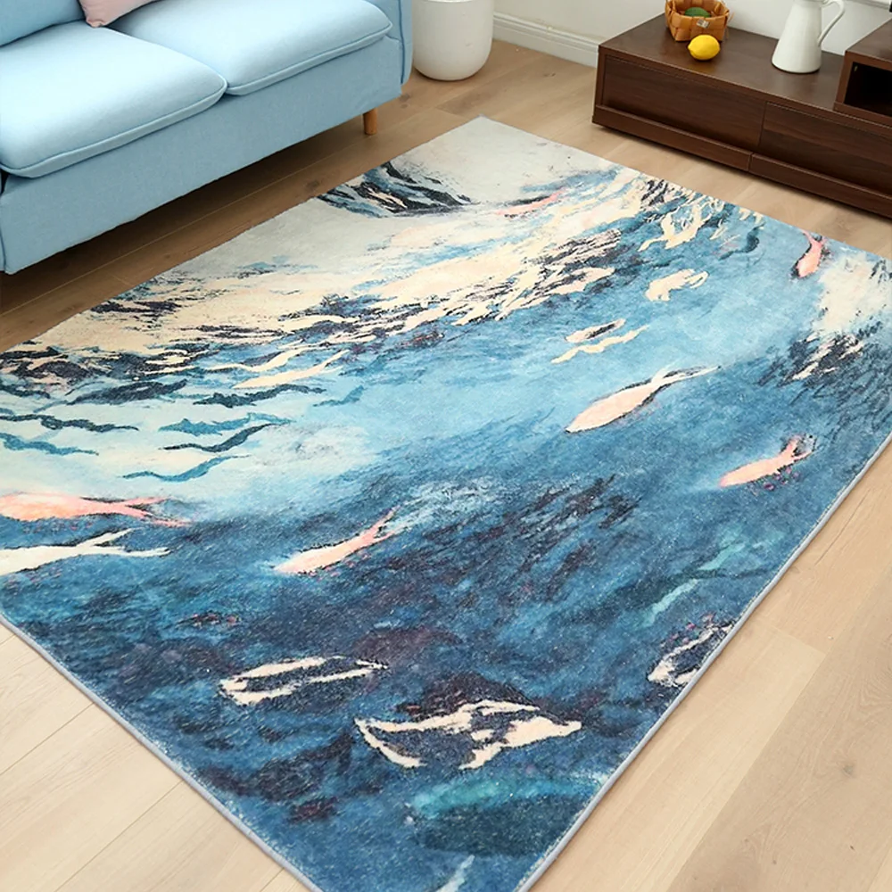 Large size new promotion handmade cashmere carpet for stock