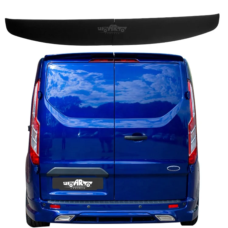 Для Ford Transit Car Barn дверь Задние Спойлеры Haosheng производство ABS пластик сделано из углеродного волокна задний багажник губы