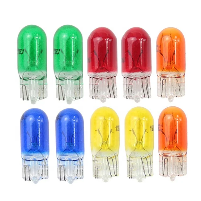 W5W T10 Wedge V2 Small Bulb Indicator Light Lamp Holder Plastic Black Car Instrument Panel Lamp Light Base Socket