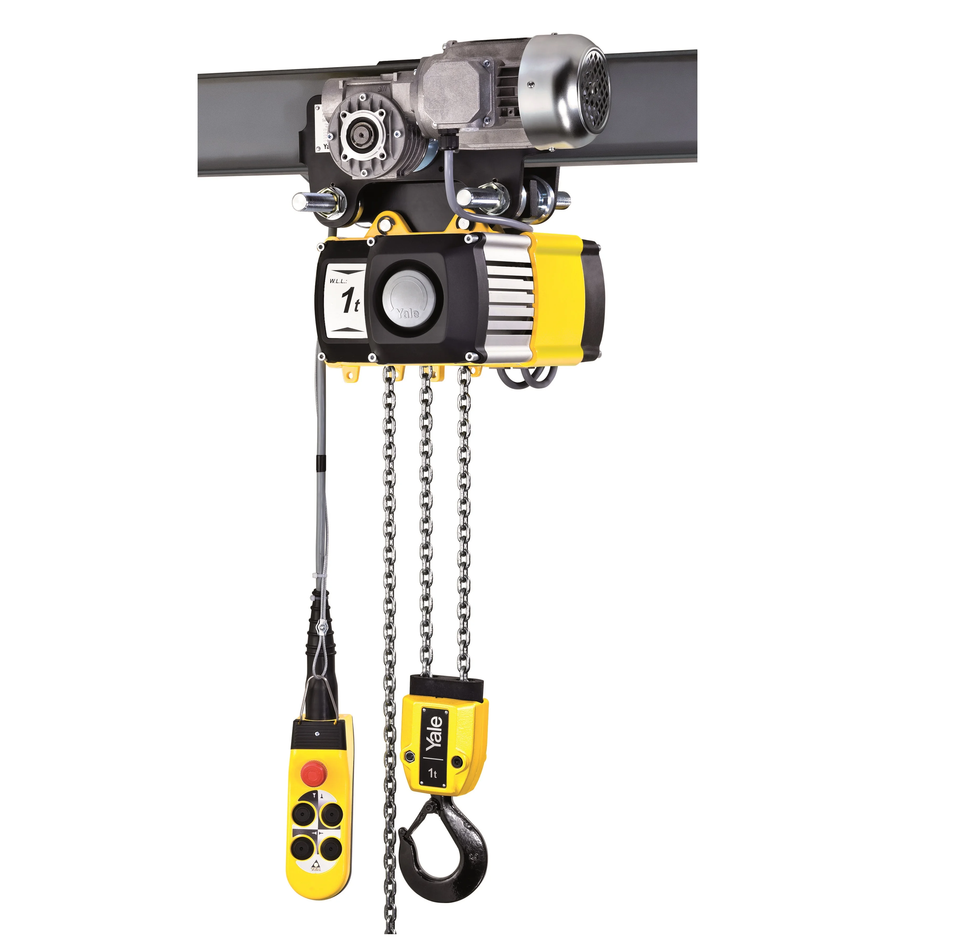New technology easy install Yale CPVF integrated electric Yale chain hoist for sale 250kg 500kg 1 ton 2 ton 5 ton