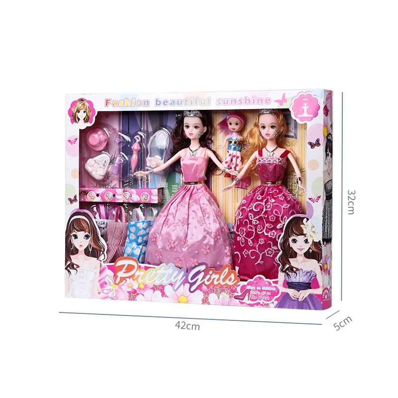 Wholesale Baby Doll Girl Dolls Toy Holiday Dance Gift Girl Princess Gift Box set
