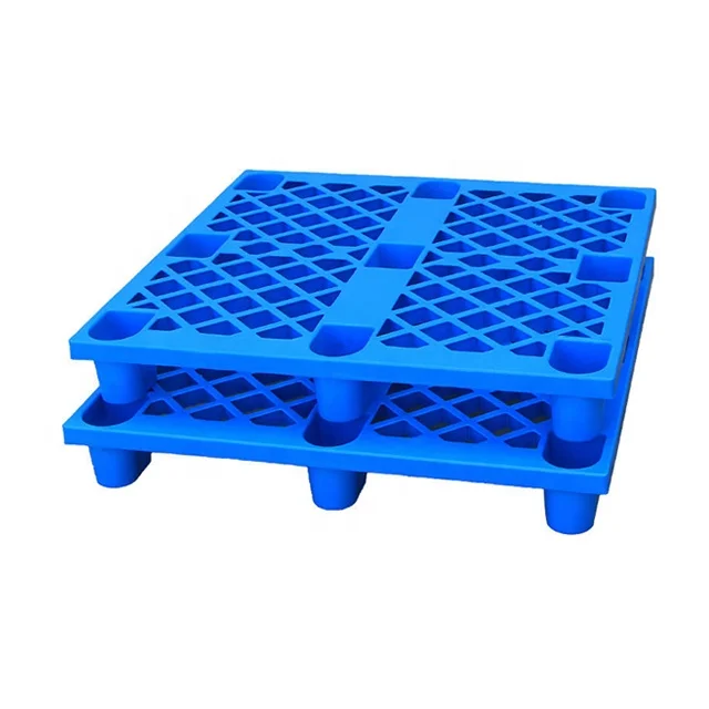 Warehouse nestable Mesh nine-legged heavy duty plastic pallets